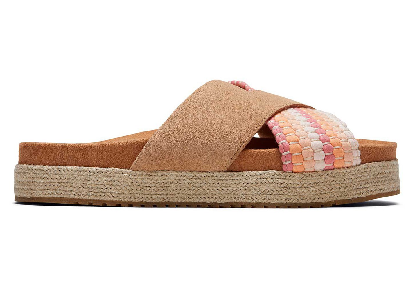 Toms Sandały Damskie Pomarańczowe - Paloma Suede - 46BYVELJO